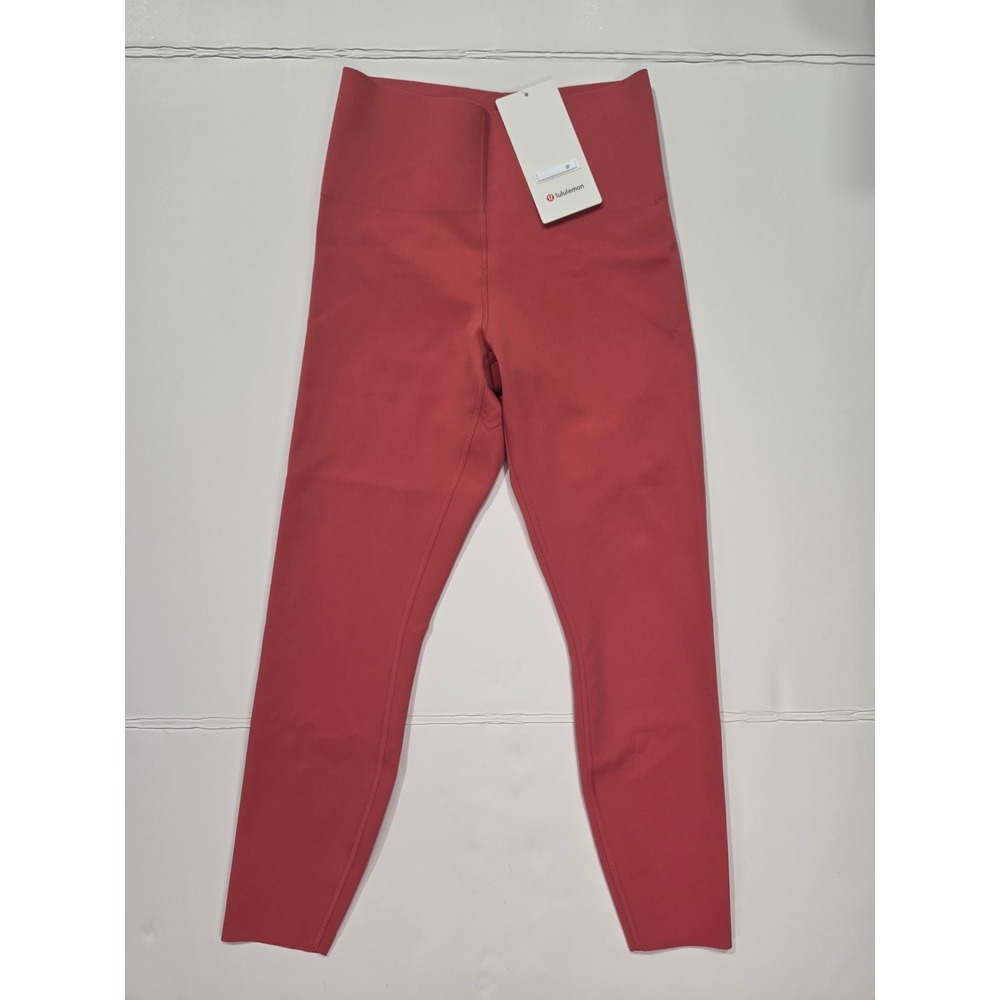 Lululemon Glow‎ Up HR Tight 25 Desert Red(DTRE) Training Leggings LW5FZES 8